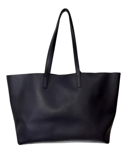 Saint Laurent Paris（サンローランパリ）Saint Laurent Paris (サンローランパリ) Large Shopping Bag/ショッピングバッグ ネイビーの古着・服飾アイテム