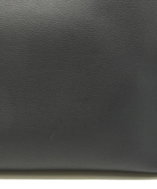 Saint Laurent Paris（サンローランパリ）Saint Laurent Paris (サンローランパリ) Large Shopping Bag/ショッピングバッグ ネイビーの古着・服飾アイテム