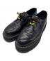 Dr.Martens（ドクターマーチン）の古着「QUAD/3ホールシューズ」｜ブラック