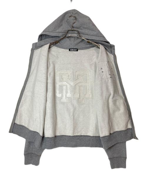 AMBUSH（アンブッシュ）AMBUSH (アンブッシュ) AMB PATCH HOODIE パッチフーディ グレー サイズ:Sの古着・服飾アイテム