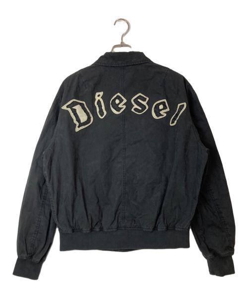 DIESEL（ディーゼル）DIESEL (ディーゼル) LAKER WOW JACKET/ブルゾン ブラック サイズ:Ⅿの古着・服飾アイテム