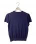 POLO RALPH LAUREN (ポロ・ラルフローレン) PIMA COTTON半袖ニット ネイビー サイズ:Ｍ：6000円