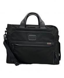 TUMI（トゥミ）の古着「ALPHA3 スリム・デラックス・ポートフォリオ」｜ブラック