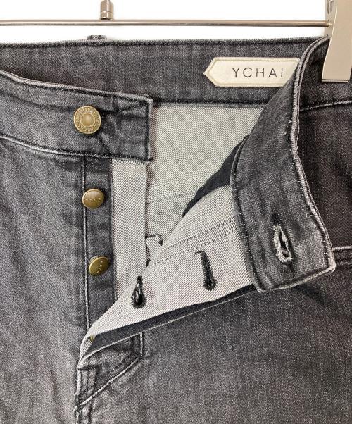 YCHAI（イカイ）YCHAI (イカイ) ROBUSTO 5ポケット ウォッシュドブラックデニム ブラック サイズ:32の古着・服飾アイテム