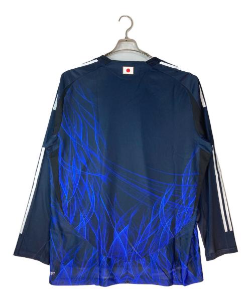 Y-3（ワイスリー）Y-3 (ワイスリー) adidas (アディダス) サッカー日本代表 2024 ホーム オーセンティック 長袖ユニフォーム ネイビー サイズ:6XLの古着・服飾アイテム