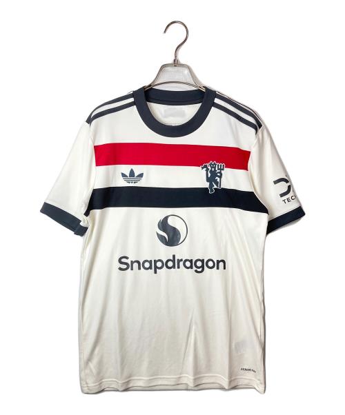 adidas（アディダス）adidas (アディダス) マンチェスター・ユナイテッド 24/25 サードユニフォーム ホワイト サイズ:Ｌ 未使用品の古着・服飾アイテム