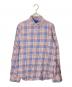 POLO RALPH LAUREN（ポロ・ラルフローレン）の古着「クラシックフィット チェックシャツ」｜ブルー