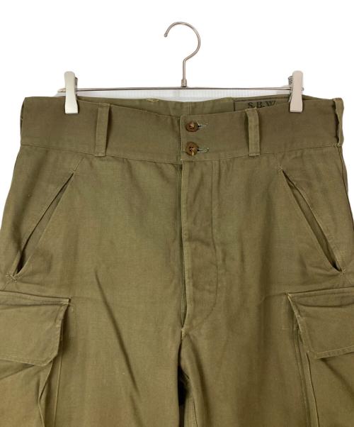 French Army（フランス軍）French Army (フランス軍) Ｍ-47カーゴパンツ カーキ サイズ:SIZE 35の古着・服飾アイテム