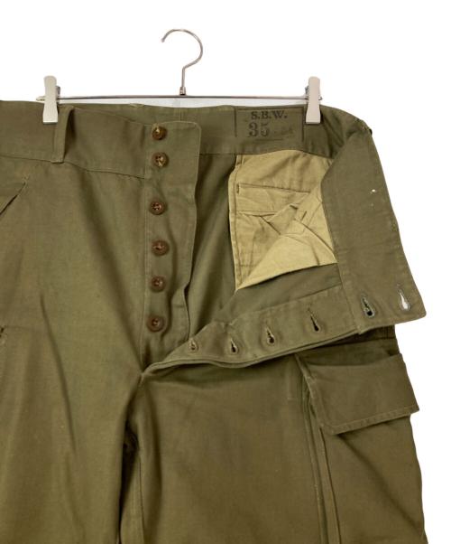 French Army（フランス軍）French Army (フランス軍) Ｍ-47カーゴパンツ カーキ サイズ:SIZE 35の古着・服飾アイテム