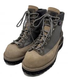 Danner×NEW BALANCE（ダナー×ニューバランス）の古着「スウェードブーツ/DANNER LIGHT PIONEER NB GORE-TEX」｜ベージュ