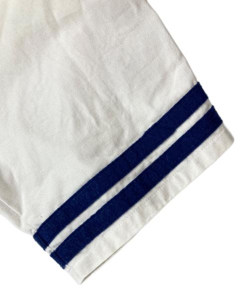 GENUINE MERCHANDISE（ジェニュイン マーチャンダイズ）GENUINE MERCHANDISE (ジェニュイン マーチャンダイズ) Fanatics MLB NEW YORK YANKEES COOPERSTOWN BASEBALL SHIRT ホワイト サイズ:XLの古着・服飾アイテム