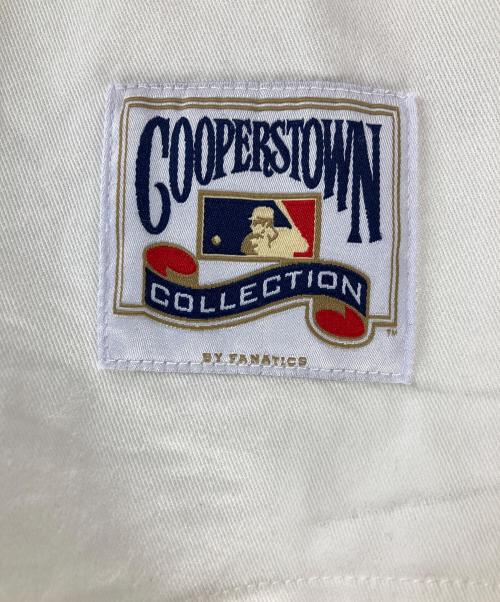 GENUINE MERCHANDISE（ジェニュイン マーチャンダイズ）GENUINE MERCHANDISE (ジェニュイン マーチャンダイズ) Fanatics MLB NEW YORK YANKEES COOPERSTOWN BASEBALL SHIRT ホワイト サイズ:XLの古着・服飾アイテム