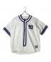 GENUINE MERCHANDISE（ジェニュイン マーチャンダイズ）の古着「Fanatics MLB NEW YORK YANKEES COOPERSTOWN BASEBALL SHIRT」｜ホワイト
