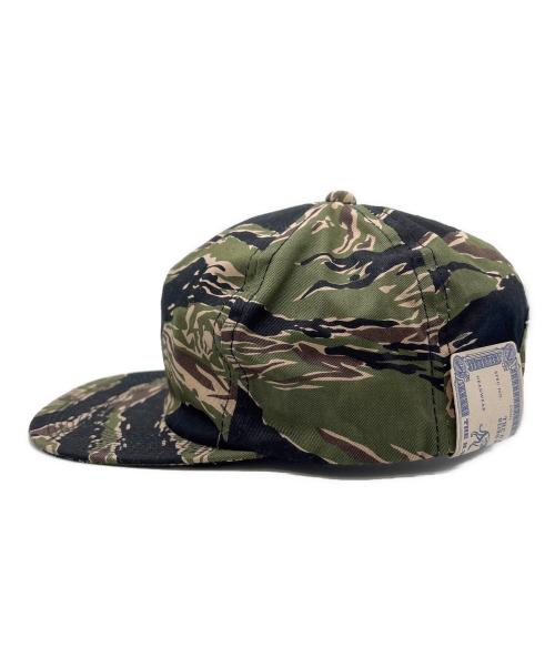 THE H.W.DOG&CO.（エイチダブリュードッグアンドコー）THE H.W.DOG&CO. (エイチダブリュードッグアンドコー) MILITARY TRUCKER CAP/D-00900 カーキ×ベージュ サイズ:ONEの古着・服飾アイテム