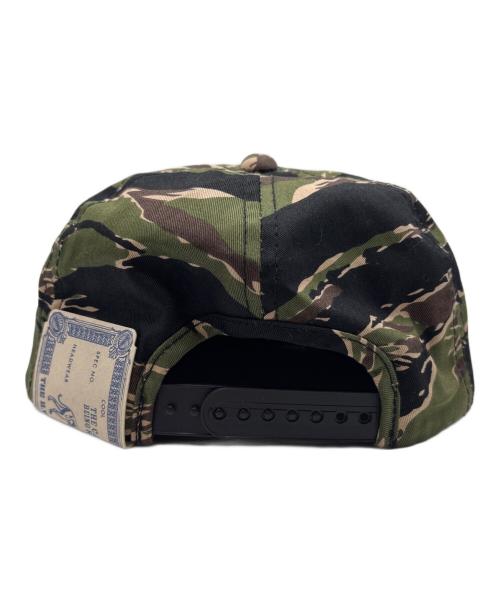 THE H.W.DOG&CO.（エイチダブリュードッグアンドコー）THE H.W.DOG&CO. (エイチダブリュードッグアンドコー) MILITARY TRUCKER CAP/D-00900 カーキ×ベージュ サイズ:ONEの古着・服飾アイテム