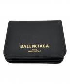 BALENCIAGAバレンシアガ）の古着「2つ折り財布/Cash 2.0」｜ブラック
