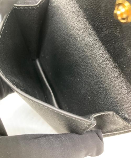 BALENCIAGA（バレンシアガ）BALENCIAGA (バレンシアガ) 2つ折り財布/Cash 2.0 ブラックの古着・服飾アイテム