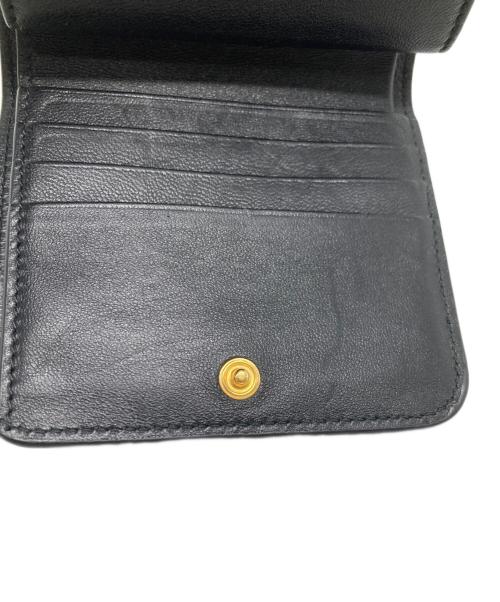 BALENCIAGA（バレンシアガ）BALENCIAGA (バレンシアガ) 2つ折り財布/Cash 2.0 ブラックの古着・服飾アイテム