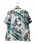 Sun Surf (サンサーフ) 葛飾北斎 (カツシカホクサイ) SPECIAL EDITION “亀” アロハシャツ ホワイト×ブルー サイズ:L：25000円