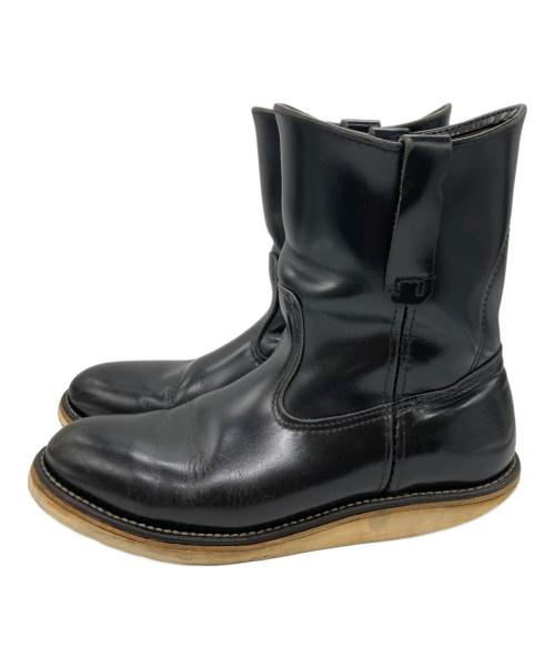 RED WING（レッドウィング）RED WING (レッドウィング) ペコスブーツ ブラック サイズ:US9 1/2Eの古着・服飾アイテム