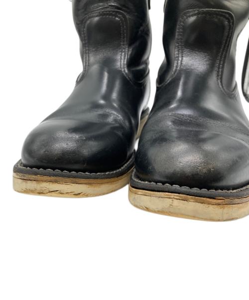 RED WING（レッドウィング）RED WING (レッドウィング) ペコスブーツ ブラック サイズ:US9 1/2Eの古着・服飾アイテム