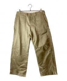 BUZZ RICKSON'S（バズリクソンズ）の古着「EARLY MILITARY CHINOS」｜ベージュ