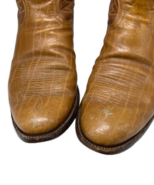 TONY LAMA（トニーラマ）TONY LAMA (トニーラマ) ウエスタンブーツブーツ ブラウン サイズ:9の古着・服飾アイテム