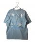 AMIRI (アミリ) BLEACHED BANDANA PATCH T-SHIRT ブルー サイズ:S：25000円