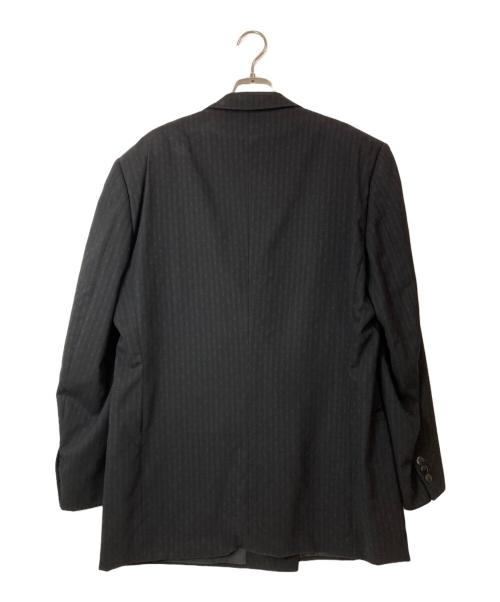 GIANNI VERSACE（ジャンニ・ヴェルサーチ）GIANNI VERSACE (ジャンニ・ヴェルサーチ) 裏地メデューサ柄ダブルジャケットセットアップ ブラック サイズ:Lの古着・服飾アイテム