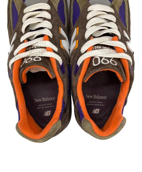 NEW BALANCE（ニューバランス）NEW BALANCE (ニューバランス) 990v2 ローカットスニーカー ブラウン サイズ:25cmの古着・服飾アイテム