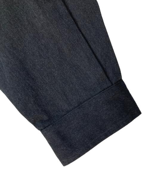 MHL（マーガレットハウエル）MHL (マーガレットハウエル) コットンウールツイル ワンピース ブラック サイズ:1の古着・服飾アイテム