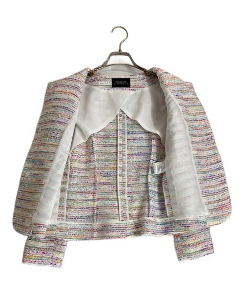 MADAM JOCONDE（マダムジョコンダ）MADAM JOCONDE (マダムジョコンダ) ファンシーツイードセットアップ マルチカラー サイズ:38の古着・服飾アイテム