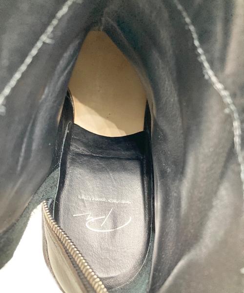 PRY（プライ）PRY (プライ) Excella® Spiral Zip Boots ブラック サイズ:25 1/2の古着・服飾アイテム