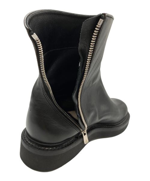 PRY（プライ）PRY (プライ) Excella® Spiral Zip Boots ブラック サイズ:25 1/2の古着・服飾アイテム