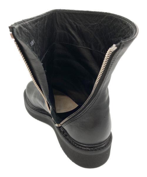 PRY（プライ）PRY (プライ) Excella® Spiral Zip Boots ブラック サイズ:25 1/2の古着・服飾アイテム