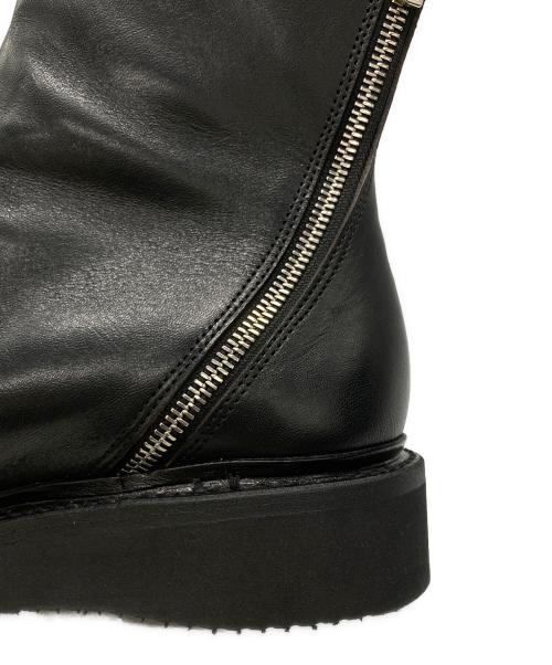 PRY（プライ）PRY (プライ) Excella® Spiral Zip Boots ブラック サイズ:25 1/2の古着・服飾アイテム
