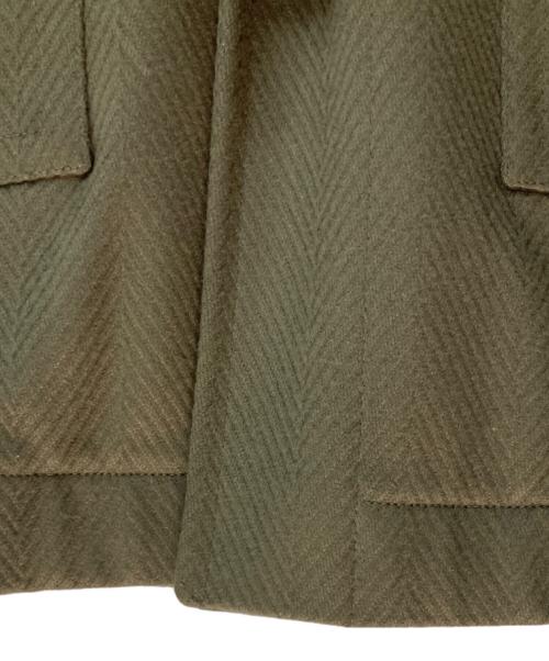 LOUIS VUITTON（ルイ ヴィトン）LOUIS VUITTON (ルイ ヴィトン) モノグラムライナー付きダッフルコート グレー サイズ:48の古着・服飾アイテム