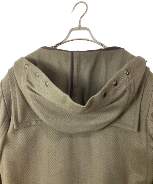 LOUIS VUITTON（ルイ ヴィトン）LOUIS VUITTON (ルイ ヴィトン) モノグラムライナー付きダッフルコート グレー サイズ:48の古着・服飾アイテム