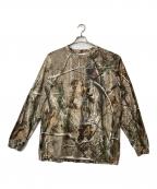 SUPREMEシュプリーム）の古着「Small Box L/S Tee Realtree」｜カーキ