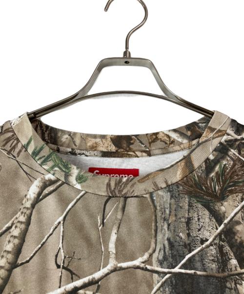 SUPREME（シュプリーム）Supreme (シュプリーム) Small Box L/S Tee Realtree カーキ サイズ:XLの古着・服飾アイテム