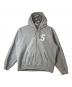 Supreme（シュプリーム）の古着「23FW S Logo Zip Up  Hooded Sweatshirt」｜グレー