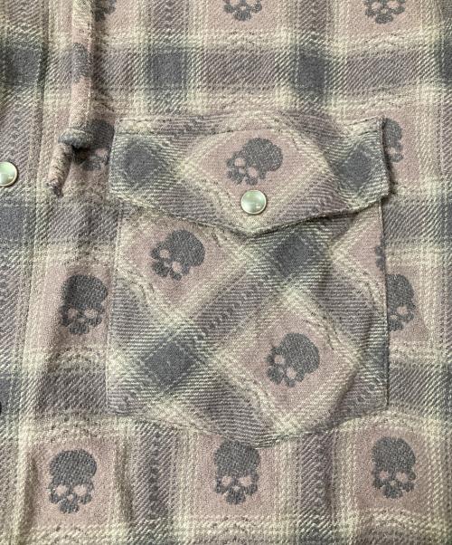 SUPREME（シュプリーム）Supreme (シュプリーム) NUMBER (N)INE (ナンバーナイン) Hooded Flannel Shirt ブラック サイズ:XLの古着・服飾アイテム