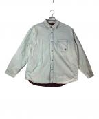 SUPREMEシュプリーム）の古着「25FW Quilted Lined Denim Snap Shirt」｜インディゴ