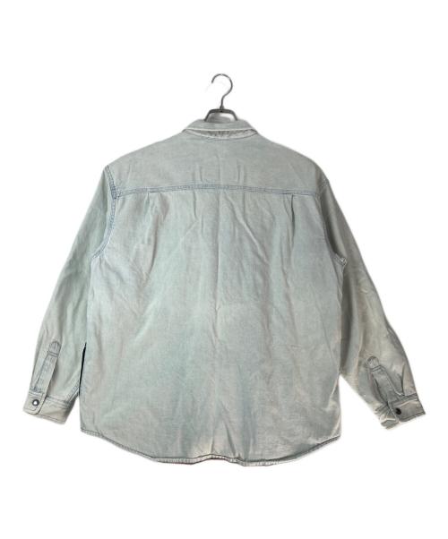 SUPREME（シュプリーム）Supreme (シュプリーム) 25FW Quilted Lined Denim Snap Shirt インディゴ サイズ:XLの古着・服飾アイテム