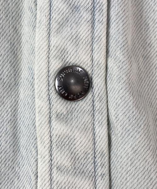 SUPREME（シュプリーム）Supreme (シュプリーム) 25FW Quilted Lined Denim Snap Shirt インディゴ サイズ:XLの古着・服飾アイテム