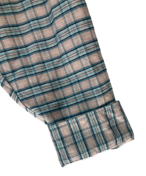 SUPREME（シュプリーム）Supreme (シュプリーム) Loose Fit Flannel Oxford ピンク サイズ:XLの古着・服飾アイテム