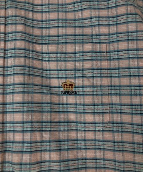 SUPREME（シュプリーム）Supreme (シュプリーム) Loose Fit Flannel Oxford ピンク サイズ:XLの古着・服飾アイテム