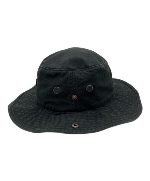 SUPREME（シュプリーム）SUPREME (シュプリーム) 23FW Military Boonie Box Logo バケットハット ブラックの古着・服飾アイテム