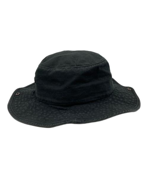 SUPREME（シュプリーム）SUPREME (シュプリーム) 23FW Military Boonie Box Logo バケットハット ブラックの古着・服飾アイテム