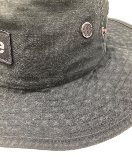 SUPREME（シュプリーム）SUPREME (シュプリーム) 23FW Military Boonie Box Logo バケットハット ブラックの古着・服飾アイテム